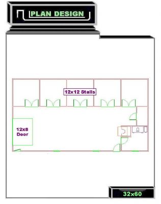 Horse Barn Floor Plans